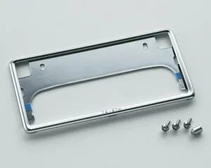 TOYOTA トヨタ 純正 アクセサリー パーツ CROWN クラウン盗難防止機能付ナンバーフレームセット(デラックス) 08407-00721a 08407-00550 TZSH35 AZSH35 オプション