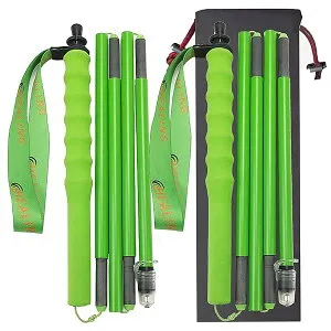 トレッキングポール カーボン 折畳み【超軽量110g/120g/130G】炭素繊維 登山 ポール 5節 2本セッ