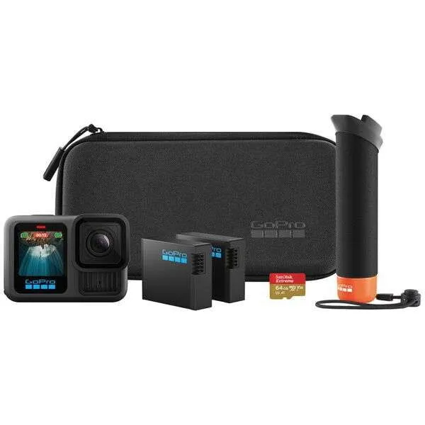 GoPro CHDRB131 ブラック HERO13 BLACK-AccessoryBundle [アクションカメラ (4K対応) バンドルセット]