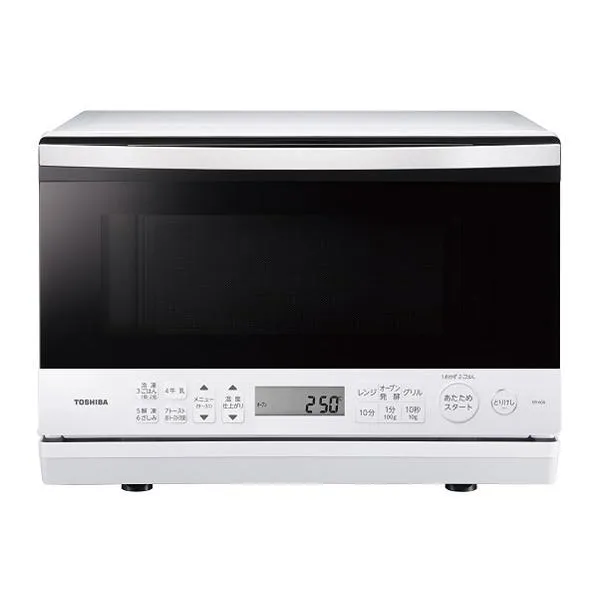 東芝 ER-60A-W 角皿式スチームオーブンレンジ 石窯ドーム 23L グランホワイト 新品 送料無料