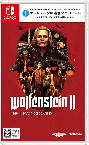 Wolfenstein (R) II: The New Colossu (TM) (ウルフェンシュタインII:ザ ニューコロッサス) - Switch 【CEROレーティング「Z」】