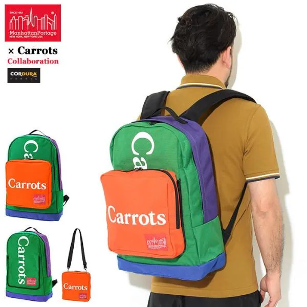 マンハッタンポーテージ リュック Manhattan Portage キャロッツ グラジュエイト バックパック コラボ ( Carrots Backpack MP2214CARROTS )