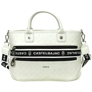 カステルバジャック バッグ トートバッグ メンズ ブランド ゴルフ 小さめ CASTELBAJAC bien ビアン 051511 ミニトートバッグ ドライビングトートバッグ 2WAY ショルダーバッグ 合皮 ビジネス A5 B5 通