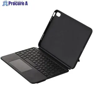ELECOM 10.9インチiPad(第10世代)用キーボード 日本語配列 着脱可能 ブラック TK-CA12BPBK 1個 ■▼679-6809