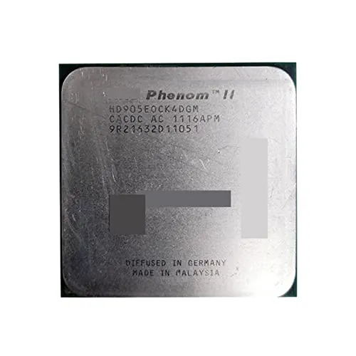 天才 II X4 905e 2.5 GHz クアッドコア CPU プロセッサ 65W HD905EOCK4DGM/HD905EOCK4DGI ソケット AM3