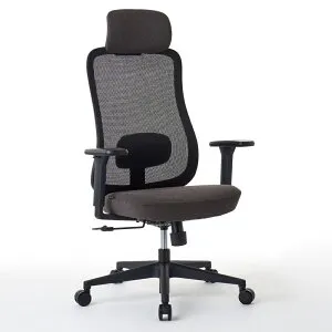 ROOMWORKS(ルームワークス) ワークチェア シンプルベーシック M2シリーズ ブラックベース（ブラウン） RM2-BBR [RM2BBR]