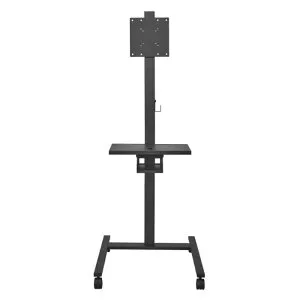 IOデータ モニタースタンド ［1画面 /～50インチ］ 耐荷重最大25kg移動式 ブラック DA-DS6A