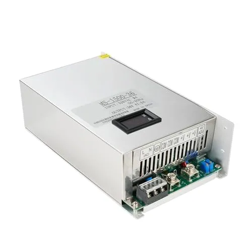 1500W 調整可能スイッチング電源 0-12V ～ 200V AC/DC 産業用電源トランス アダプタ LED ドライバ 過熱、過電流、短絡保護付き(220 V,0-110V_1500W)