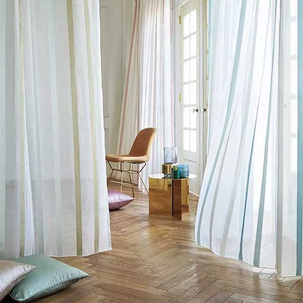 カーテン 高級 オーダー 川島セルコン filo Lace & Plains オンブラリネ FF5342～5344 filo縫製 約2.3倍ヒダ レース ウエイトテープ付 幅208×丈200cm迄