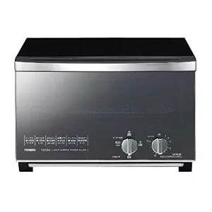 トースター 4枚焼き ミラー TS-D048B ブラック | ツインバード TWINBIRDミラーガラスオーブントースター 4枚 ピザ 温度調節 オーブントースト ミラーデザイン 新生活