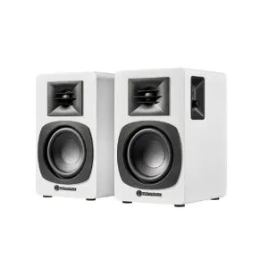 オーディオテクニカ パワードブックシェルフスピーカー AT-SP3X WH [ATSP3XWH]【RNH】