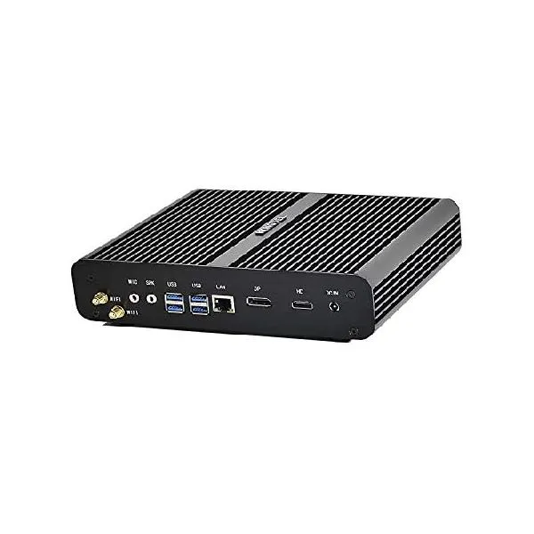 KINGDEL NC860 ファンレスミニデスクトップコンピュータ i7第12世代CPU(最大4.7Ghz)搭載ミニゲーミングPC 32GB DDR4 RAM、2TB NVMe SSD、8K:7680x4320@_並行輸入