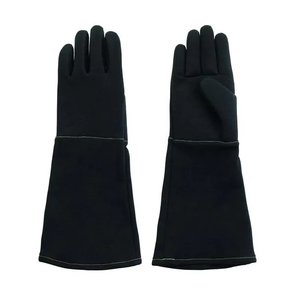 ＭＡＸ ３００℃対応耐熱手袋 ロング フリー MZ632BK