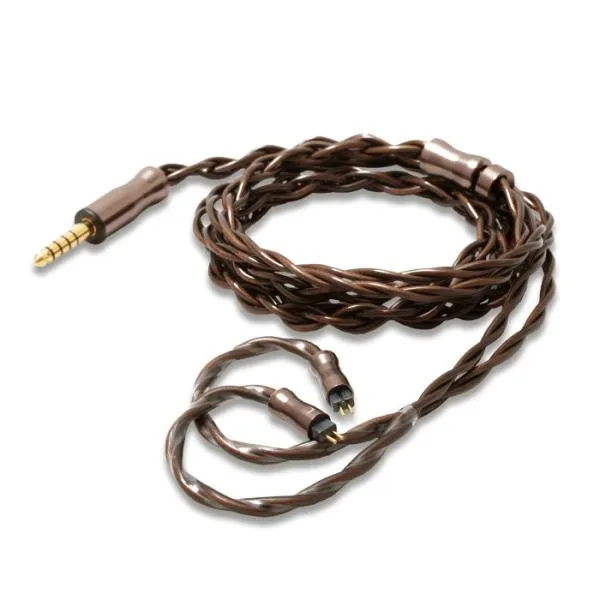 Hi-Unit RYUCHU2 龍柱2 4.4mmバランスケーブル【HU-BC001-2pin】 イヤホンケーブル リケーブル 0.78mm 2pin バランス接続 ハイユニット