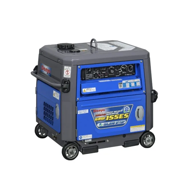 【直送品】 Denyo (デンヨー) ガソリンエンジン溶接機 GAW-155ES 【特大・送料別】
