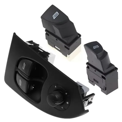 車電動ウィンドウコントロールスイッチボタン Compatible With Fiat For Ducato II FL 2002 2003 2004 2005 2006 車用電動ウィンドウ マスターボタンスイッチリフター OEM: 735315619 と互