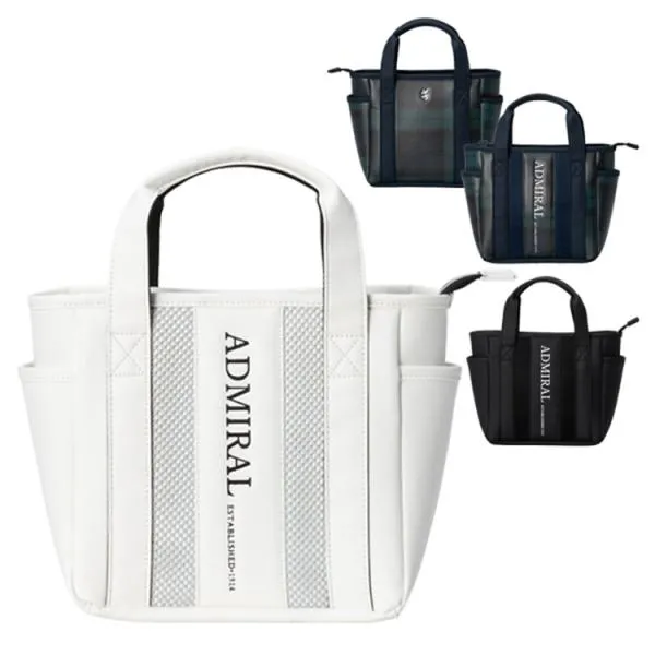 アドミラルゴルフ ラウンドバッグ メンズ レディース バッグ ラウンドトート ファスナーポケット ゴルフバッグ ブランド ロゴ ADMZ6AT2 Admiral Golf