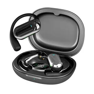 翻訳イヤホン 完全ワイヤレスイヤホン AI 翻訳機 115言語対応 空気伝導 Bluetooth5.4 ヘッドセット ENCノイズキャンセリング 2026最新 HiFi高音質 コンパクト 軽量 超小型 PC iPhone16/15 iOS Android Windowsに