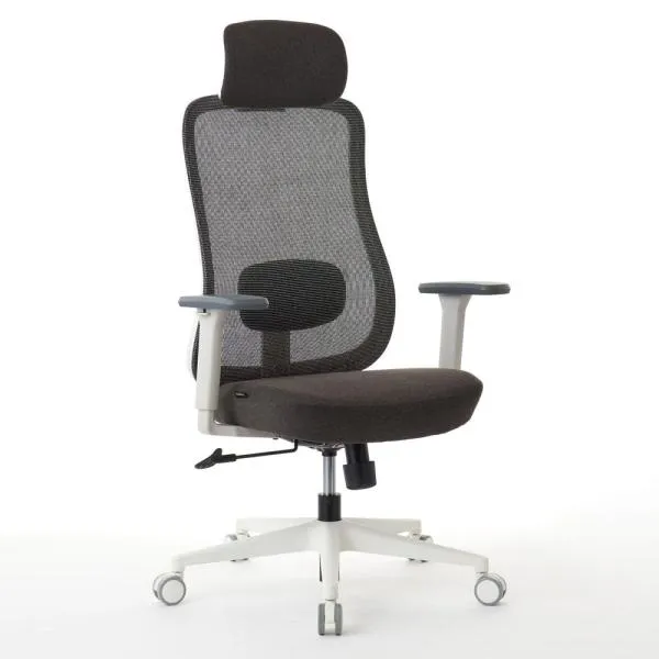 ROOMWORKS(ルームワークス) ワークチェア シンプルベーシック M2シリーズ ホワイトベース(ブラウン) RM2-WBR 返品種別A