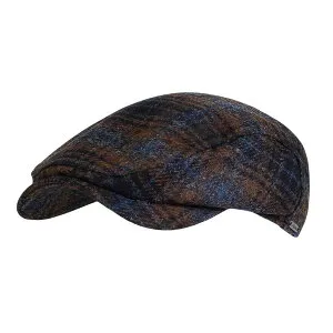 ウィゲンズ メンズ アクセサリー 帽子 ウール キャップ Wigens Men's New Tartan Wool Ivy Contemporary Cap Navy ネイビー