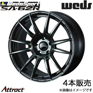 ウェッズスポーツ SA62R エスクード YD#1S/YE#1S 18インチ アルミホイール 4本 ウォースブラッククリア 0041769 WEDS WedsSport SA62R