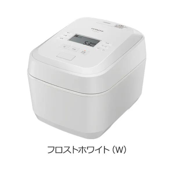 日立 圧力&スチーム IH炊飯器 RZ-V100JM (W)
