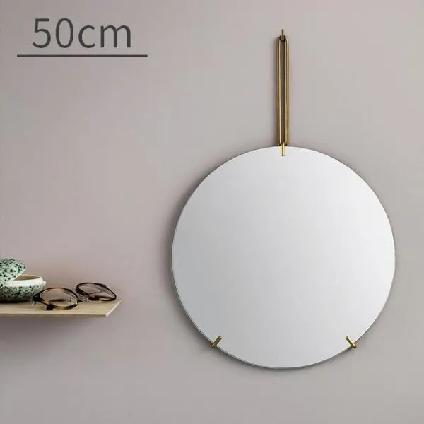 ウォールミラー 50cm MOEBE ムーベ WALL MIRROR ミラー 鏡 壁掛け 壁 ノンフレーム インテリア インテリア雑貨 円形 まる 丸 オシャレ シンプル かわいい