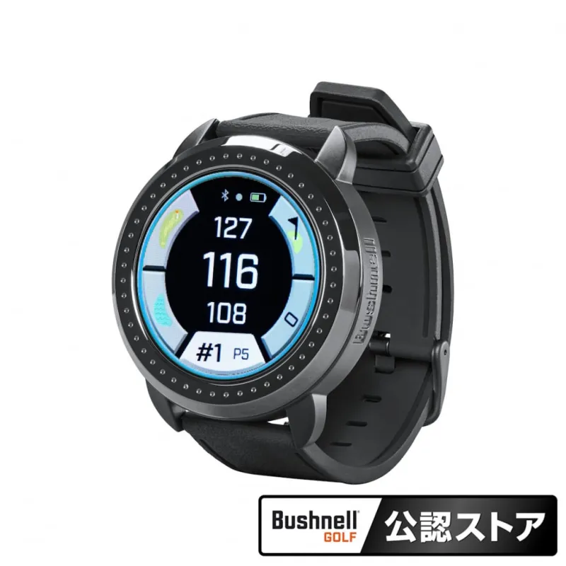 距離計 ブッシュネル イオンエリート (ION ELITE) タッチスクリーン直感操作 軽量38g 携帯性も抜群 ゴルフ 距離測定器 時計 GPS ナビ Bushnell