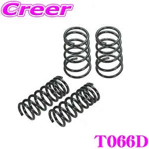 【枚数限定★最大1000円 商品別クーポン ~27日9:59迄】RS-R ローダウンサスペンション T066D トヨタ ZN6 86(MC後)用 ダウン量 F 25～20mm R 25～20mm 【3年5万kmのヘタリ保証付】