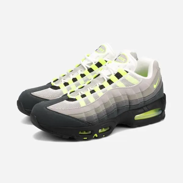NIKE AIR MAX 95 BIG BUBBLE -NEON- ナイキ エア マックス 95 ビッグバブル -ネオン- メンズ BLACK/NEON YELLOW/COOL GREY イエローグラデ HM4740-001