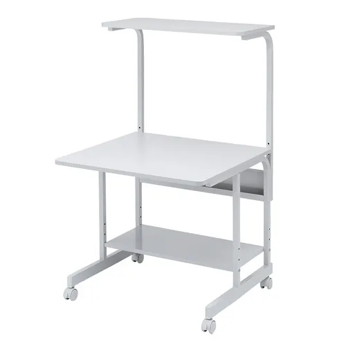 パソコンラック（W750×D725×H1120～1270mm・マウステーブル付き） RAC-EC18N サンワサプライ