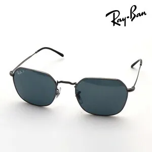 アウトレット レイバン 偏光サングラス 正規品 JIM ジム Ray-Ban RB3694 0043R レディース メンズ RayBan Made In Italy ラウンド シルバー系 外箱なし