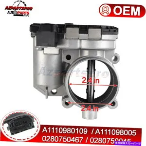 Throttle Body 2001年から2006年のスロットルボディアセンブリメルセデスSLK230 CL55 A55 AMG A1110980109 Throttle Body Assembly For 2001-2006 Mercedes SLK230 CL55 E55 AMG A1110980109【並行輸入品】