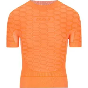 (取寄) ベース レイヤー 2 ショートスリーブ Q36.5 Base Layer 2 Short-Sleeve Poppy Orange