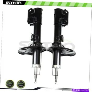 Strut Mount 01-06ヒュンダイサンタフェのフロント左右サスペンションショック2のペア Front Left Right Suspension Strut Shocks Pair of 2 For 01-06 Hyundai Santa Fe【並行輸入品】