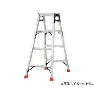 TRUSCO はしご兼用脚立 アルミ合金製・脚カバー付 高さ1.11m THK120 [r20][s9-030]