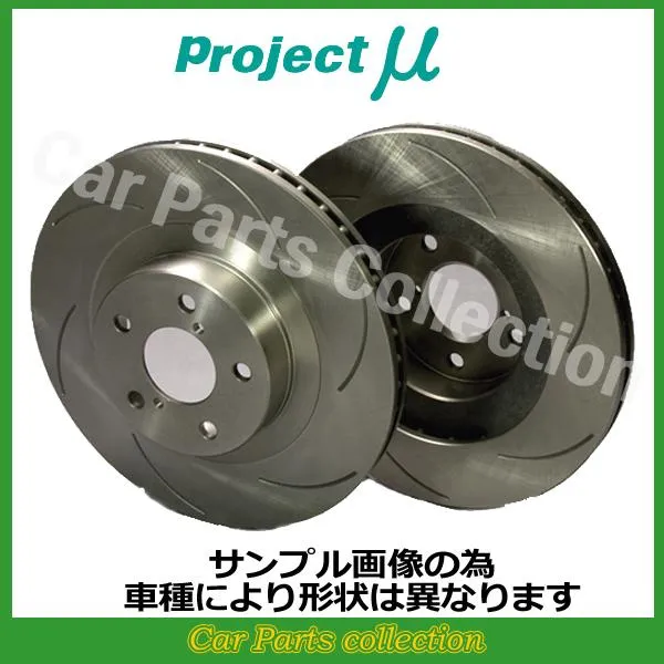 ヴェルファイア ANH20W/GGH20W (08/05～15/01) プロジェクトミュー ブレーキローター SCR Pure Plus6 無塗装 フロント1セット SPPT109-S6NP(要詳細確認)