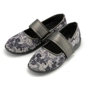 マリアンヌ SaiSai フラワープリント W941 クラシックブラック 22.5 W941(代引不可)【送料無料】