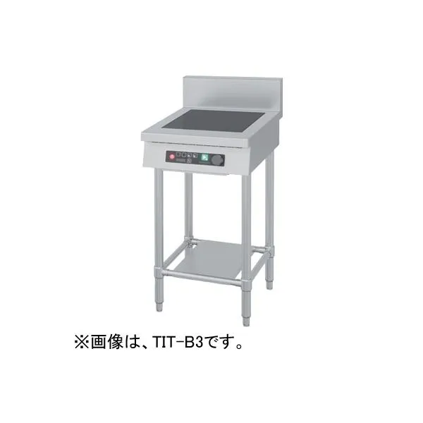TIT-B3 タニコー IHコンロ スタンドタイプ 三相200V 3.0kW 1口 W450*D600*H850mm 業務用