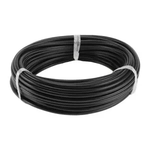 Partuto 1 Pcs 16AWG ユニバーサルグラウンドワイヤーカーラジオ、自動車、カースピーカーパワーワイヤーフルインシュレーション＆ソフトタッチジャケットTCブラック66FT 3コンダクター