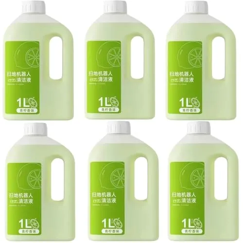 床洗浄液 1L 互換性あり ディーボット X1 X2 N9+ T8 N9+ N10 T10 T20 T30 T50 T80 N20 N30掃除機 床洗浄液 6本入り