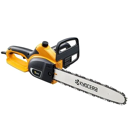 京セラ(Kyocera) 旧リョービ チェンソー CS-3605 616451A 【力の入れやすいリヤハンドル採用で低木・立ち木の伐採や丸太の切断に最適】 有効切断長さ360mm 自動給油 オイルリターン機構 セフティスイッチ 枝打ち ガーデニング