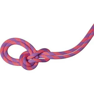 (取寄) マムート クラッグ ドライ ロープ - 9.5mm Mammut Crag Duodess Dry Rope - 9.5mm Lavandin_Vibrant Orange