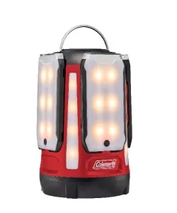 獲得ポイント99pt 14% OFF／SALE 【送料無料】コールマン(Coleman) ランタン LEDランタン クアッドマルチパネルランタンplus 2218786 レッド