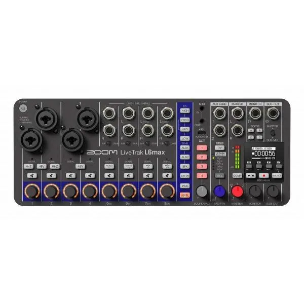ZOOM / LiveTrak L6max デジタルミキサー＆レコーダー(渋谷店)
