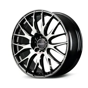RAYS レイズ ホムラ HOMURA 2X9Plus JET BLACK EDITION IV Black Chrome Coating/RAP (Y8J) 19×7.5J 5H PCD100 +49 アルミホイール1本