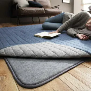 【北海道・沖縄・離島配送不可】【代引不可】ラグ 下敷き 厚手 防音ふかふか下敷専用ラグ 正方形 170x170cm 2畳用 ふっくら カーペット ラグマット 洗える 床暖房・ホットカーペット対応 滑り