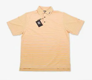 【即納】【あす楽対応】★ボーケイ ポロ VOKEY FJ PRO DRY STRETCH LISLE SM5 TOUR POLO SHIRT ORANGE STRIPE M (21712)