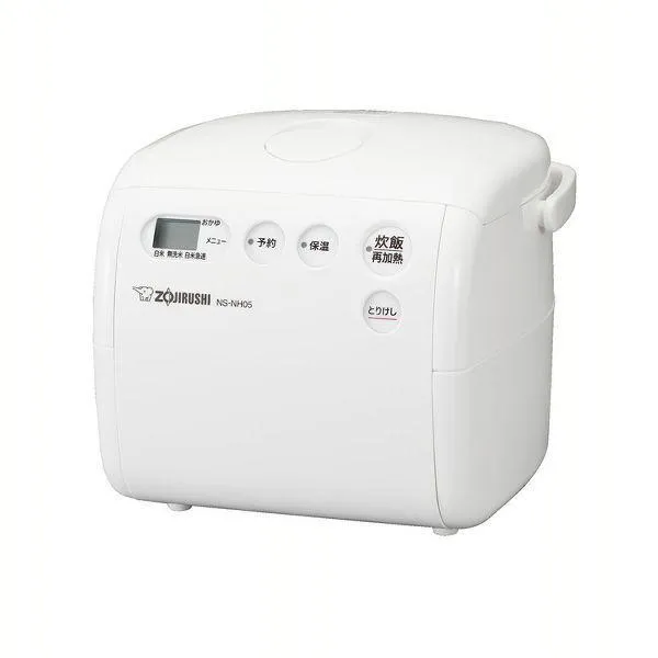 象印小容量マイコン炊飯ジャー ソフトホワイト NS-NH05-WZ 象印 (D)