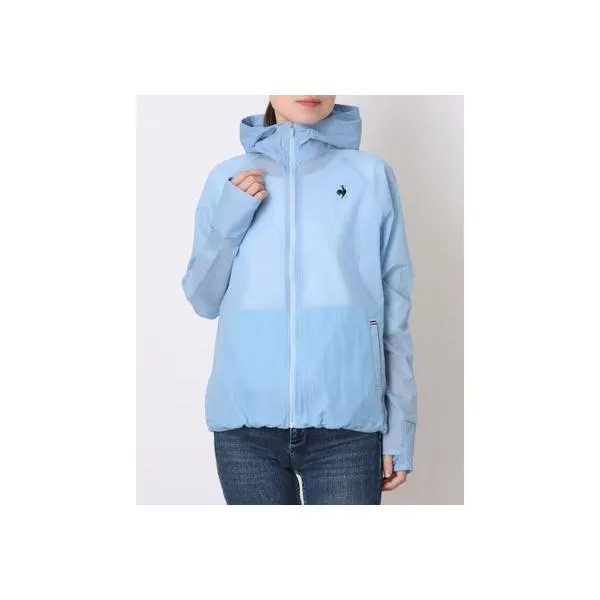 ルコックスポルティフ le coq sportif レディース クロスジャケット ポケッタブルUVカットウィンドジャケット LT6SWB31L （ブル
